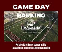 Home Game Parking at the AFS 202//169